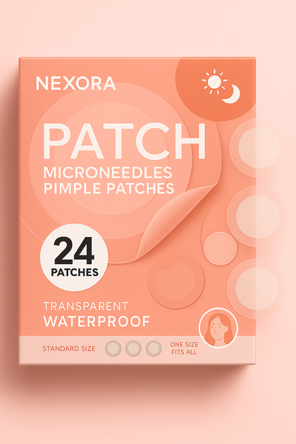 Microneedle Acne Patches | Invisible Hydrocolloid Spot Treatment for Fast Healing & Clearer Skin